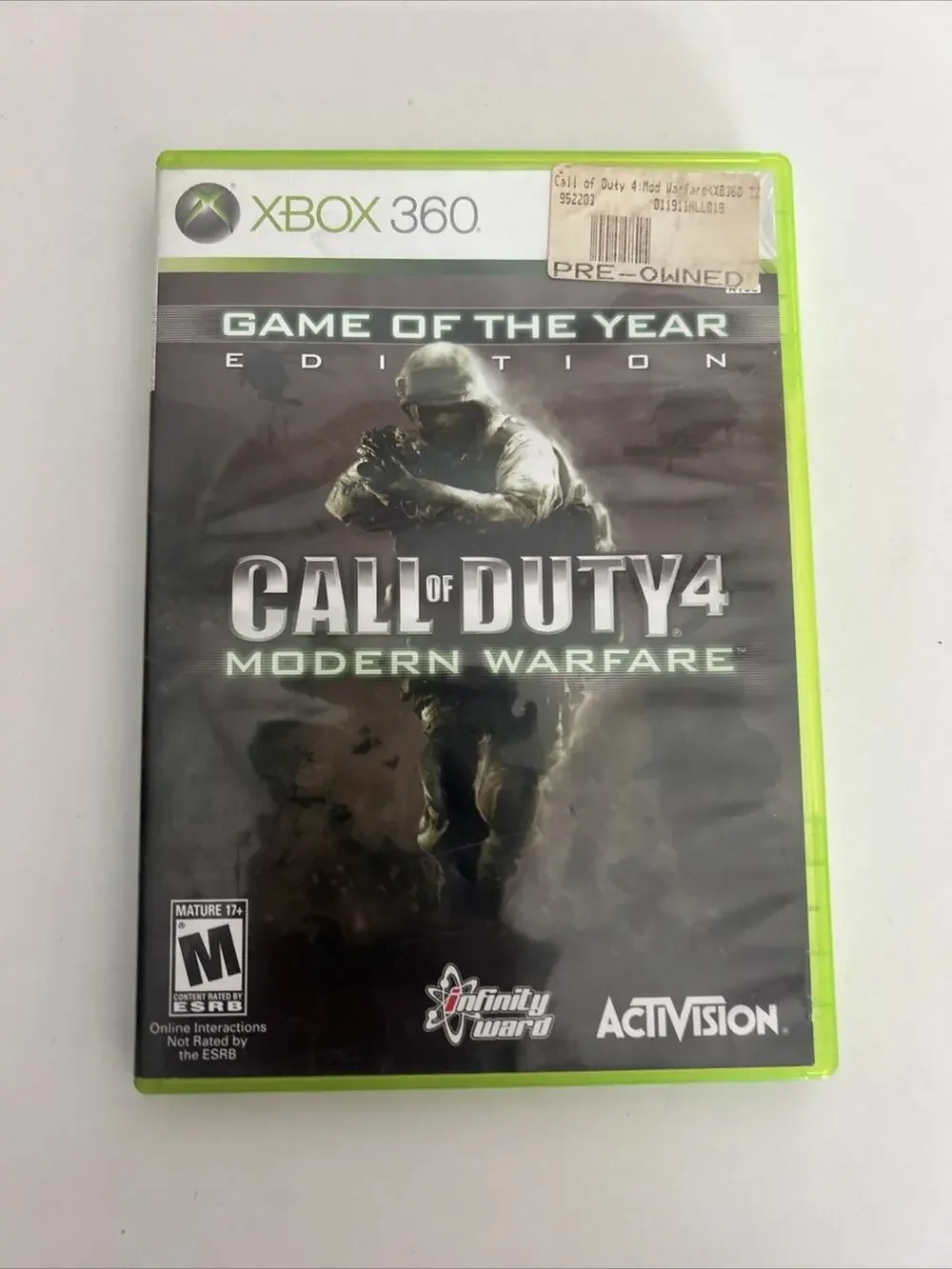 Call of Duty: Modern Warfare Game of the Year - Microsoft Xbox 360